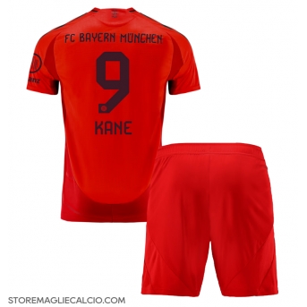 Bayern Munich Harry Kane #9 Maglia Gara Casa Repliche 2024-25 Bambino